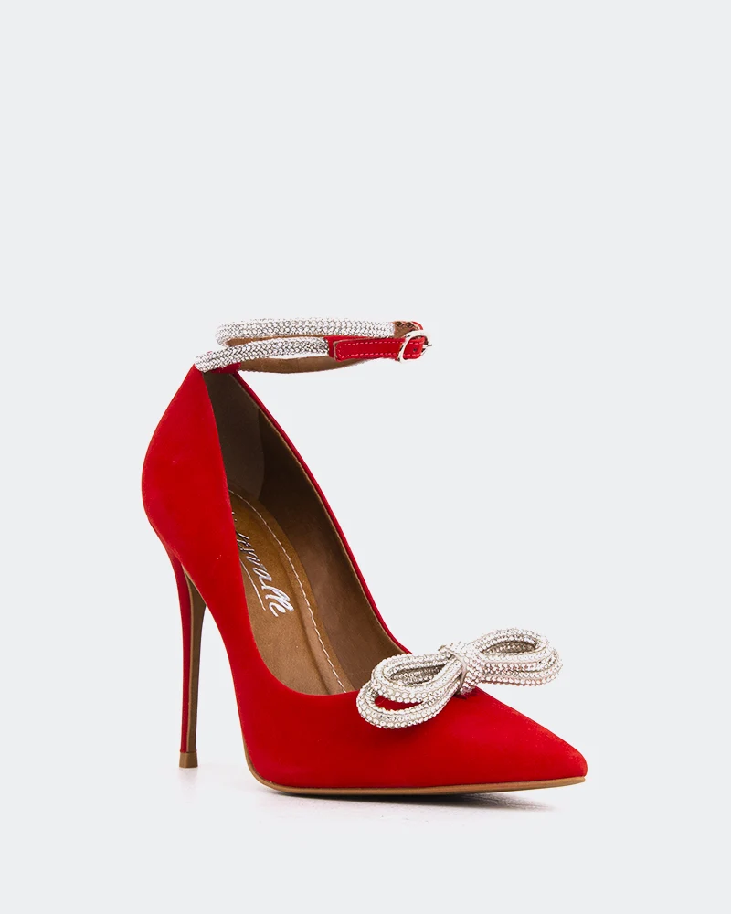 Amara Red Nubuck
