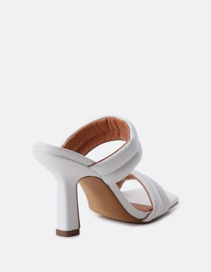 Guerra White Leather