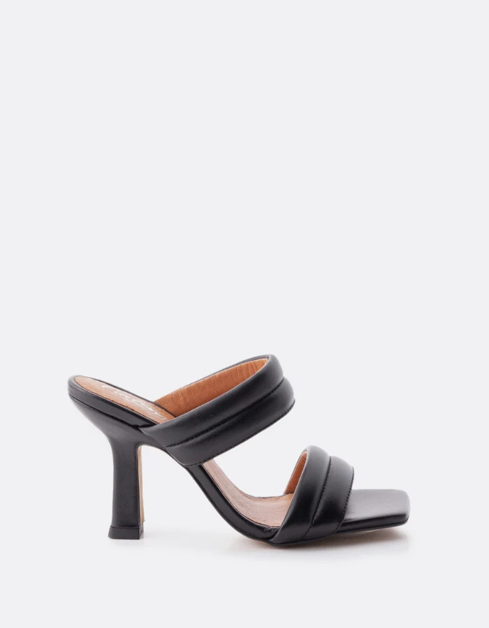 Guerra Black Leather