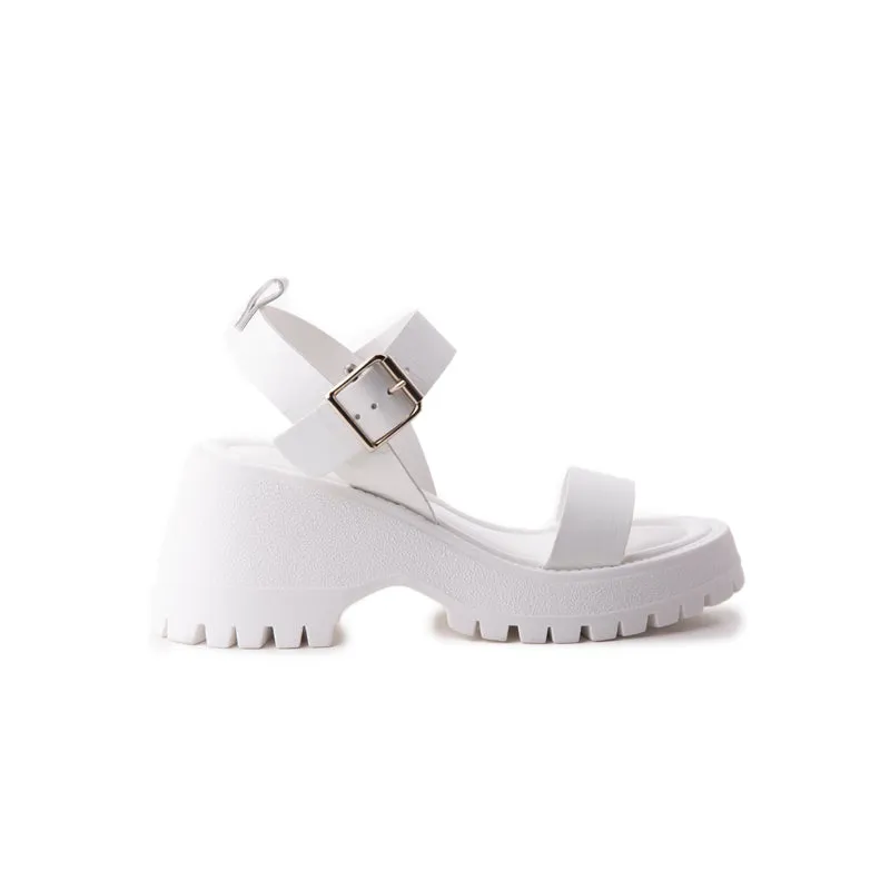 Garibaldi White Leather