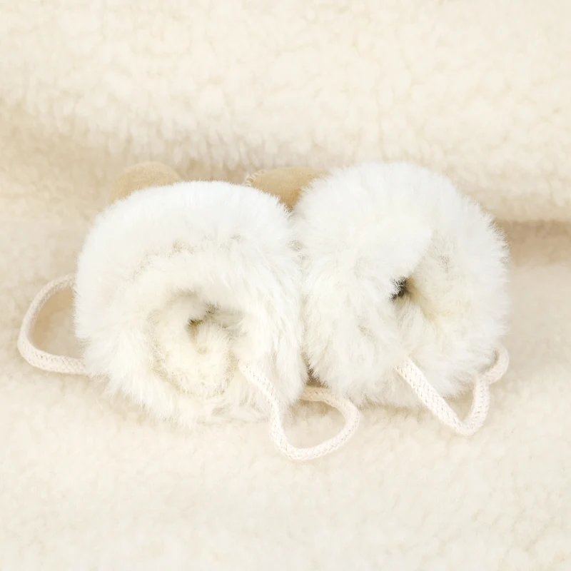 Moufles pour bébé en Mérinos