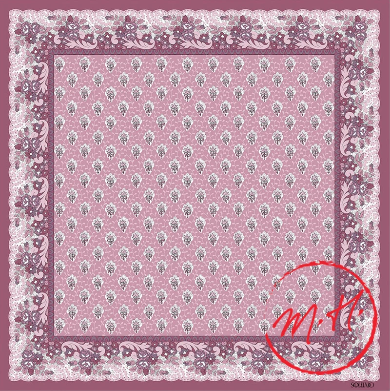 Foulard provençal rose Souleiado