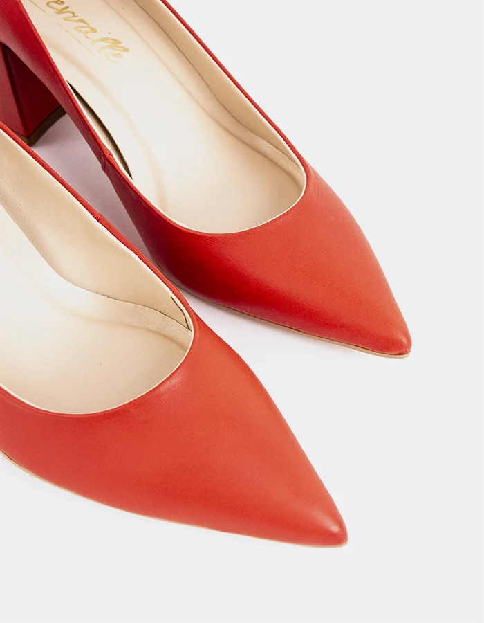 Josephine Red Leather