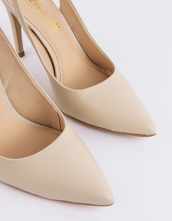 Morisha Off White Leather