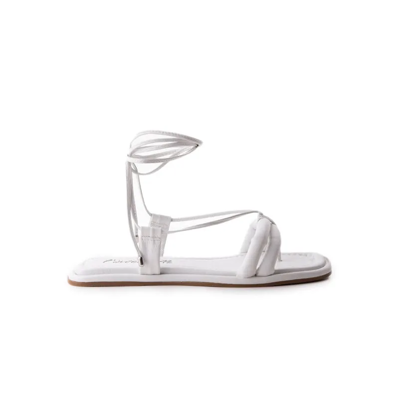 Niagara White Leather