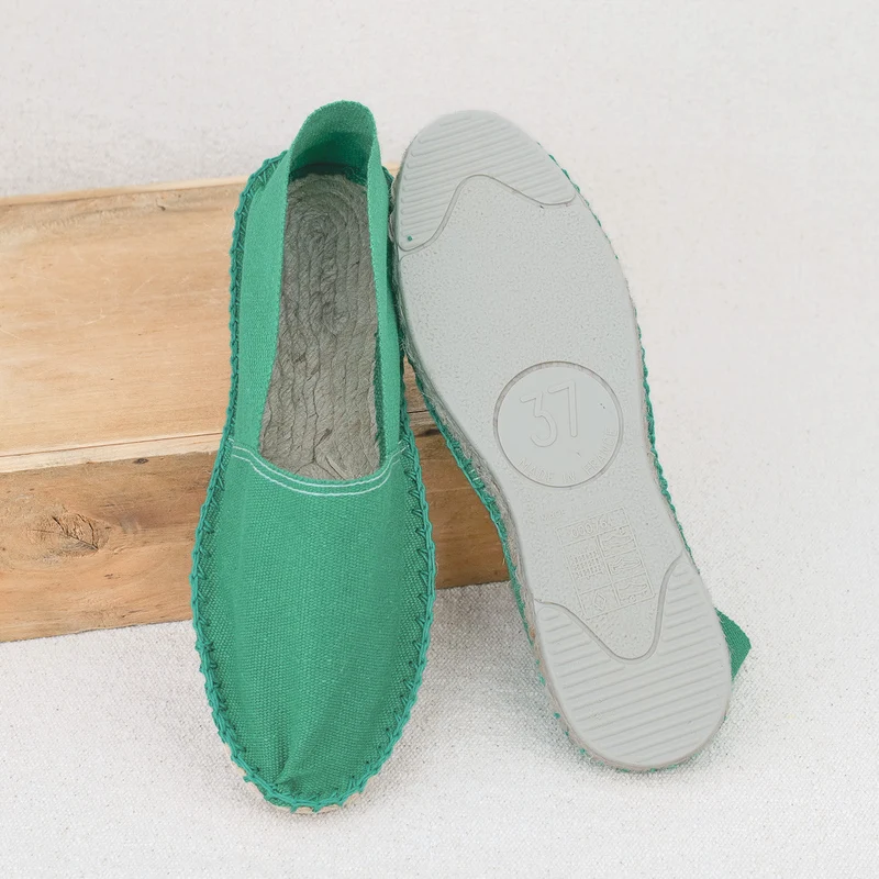 Espadrilles de Mauléon Vert Emeraude