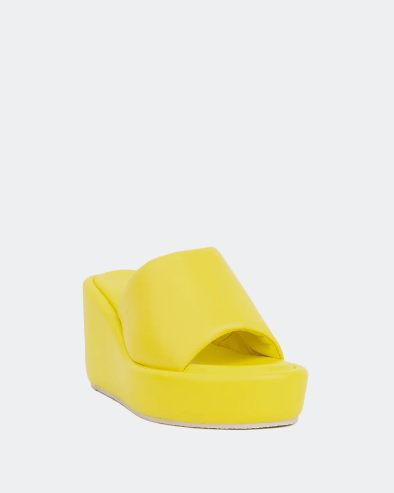 Dolores Yellow Leather