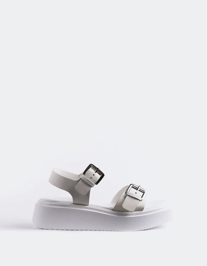 Varvara White Leather