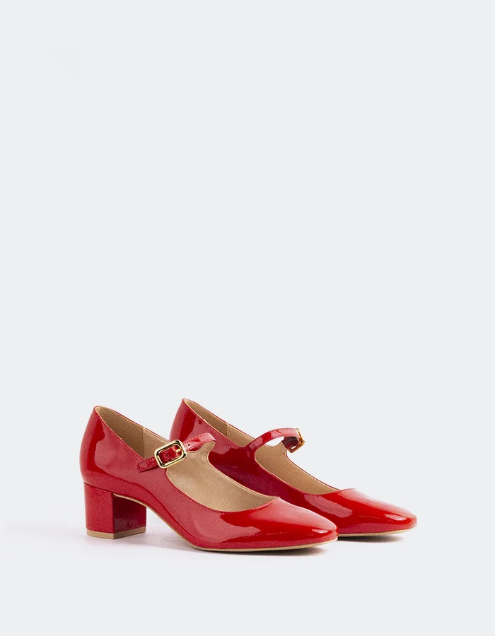 Rosalba Red Patent