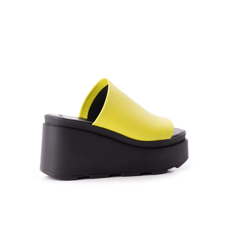 Bunny Yellow Leather