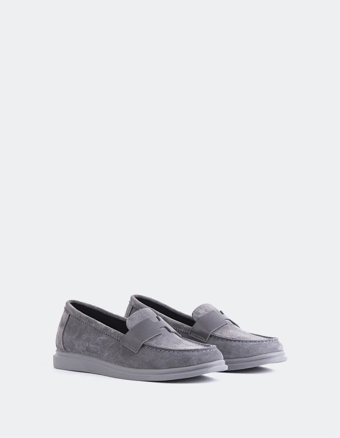 Yasmin Grey Suede