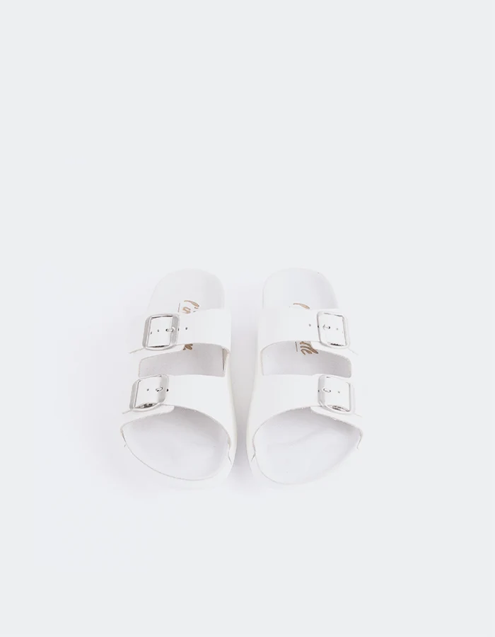 Letizia White Leather