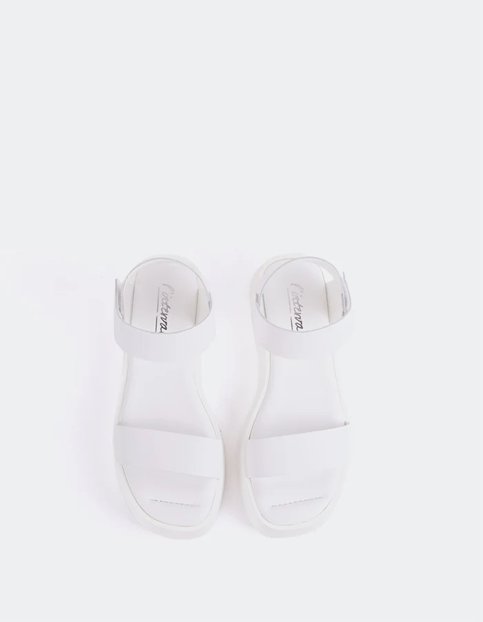 Buttercup White Leather