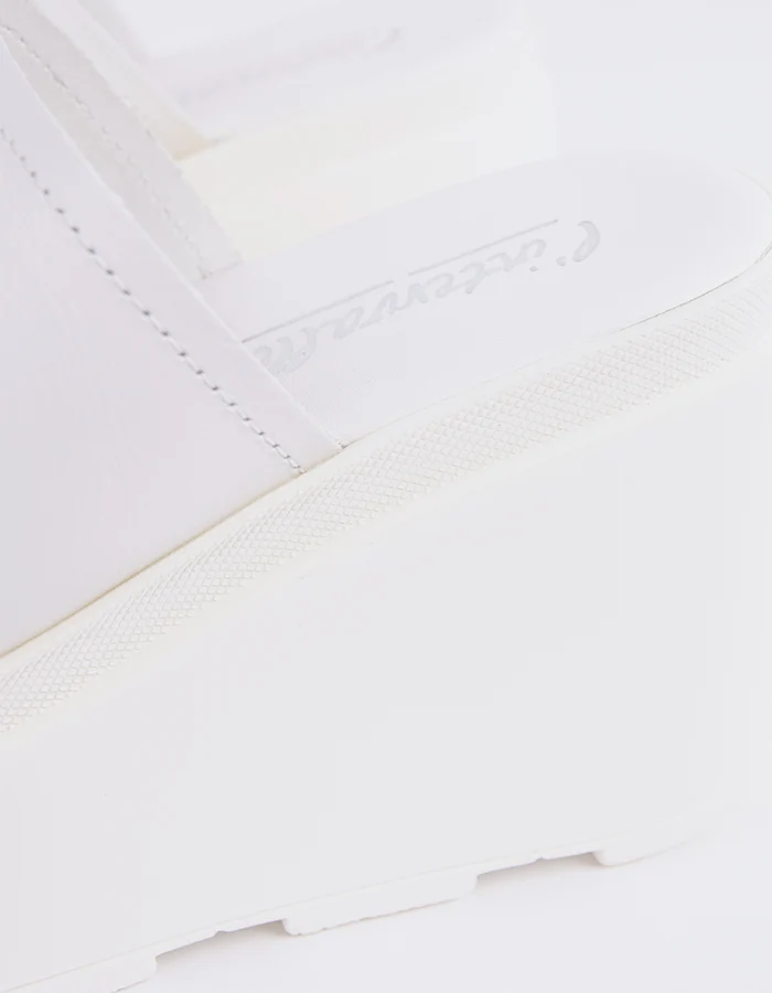 Positive White Leather