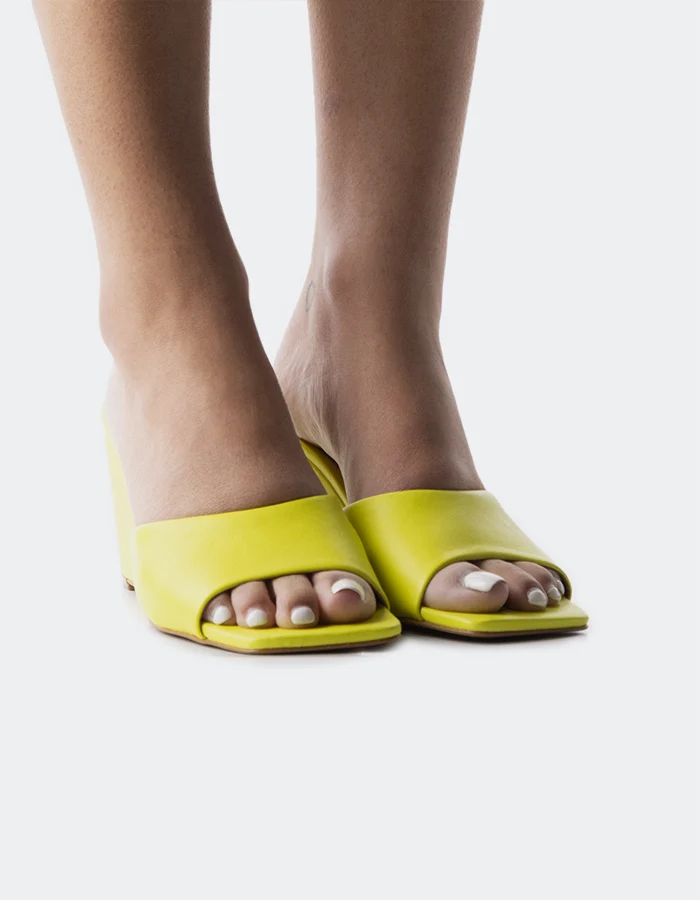 Toscana Yellow Leather