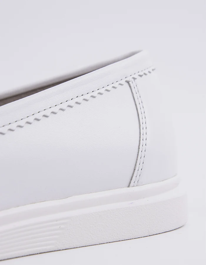 Sperry White Leather
