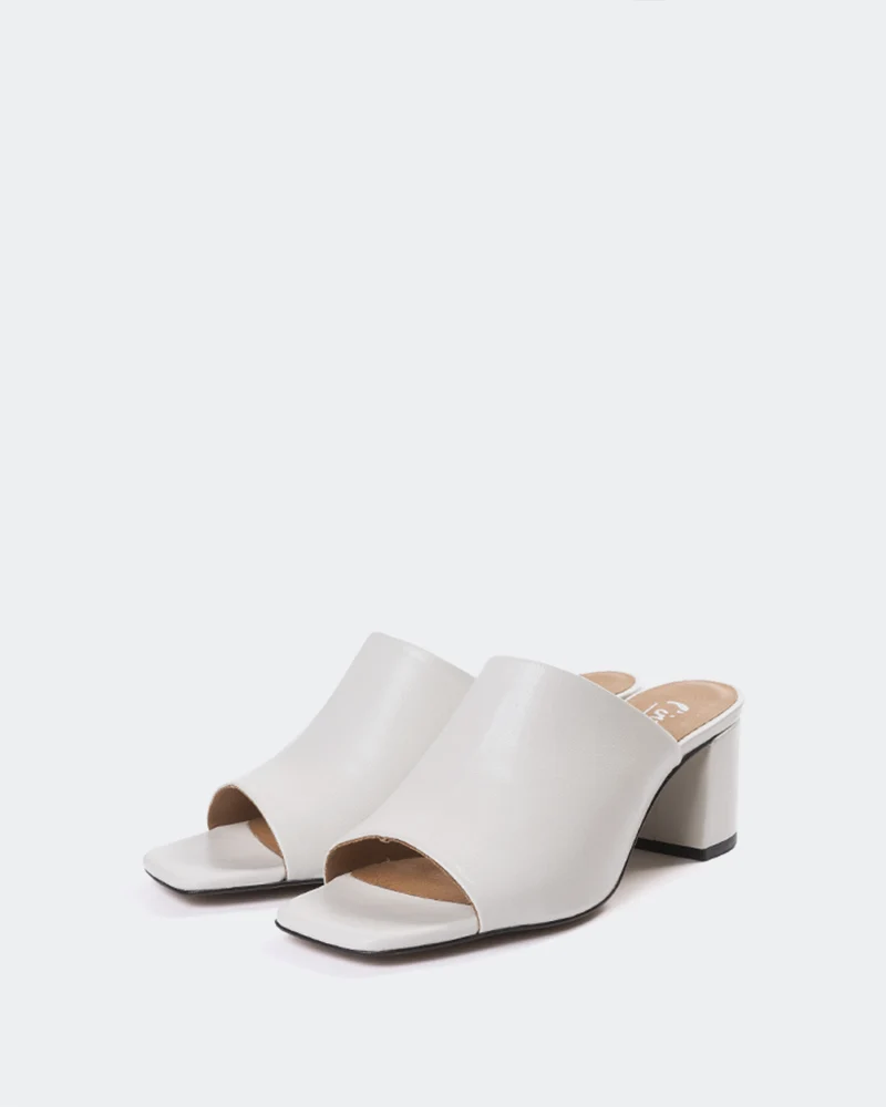 Pelham Off White Leather