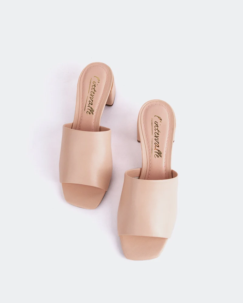 Fortunata Pink Leather