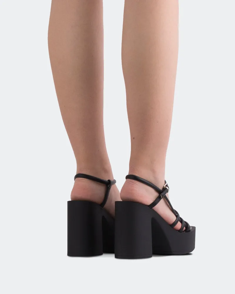 Minou Black Leather