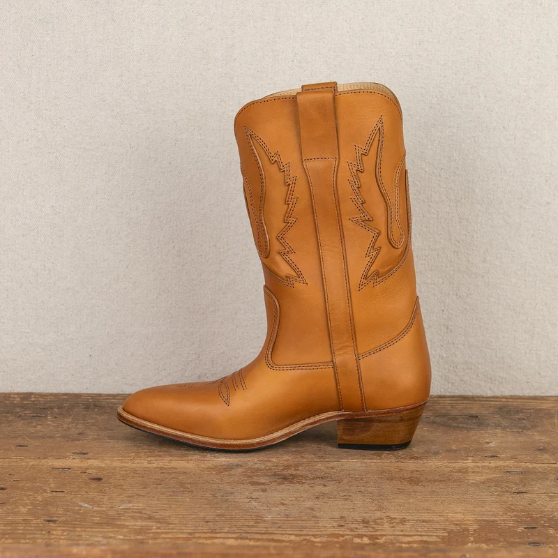 Santiags La Botte gardiane cuir naturel