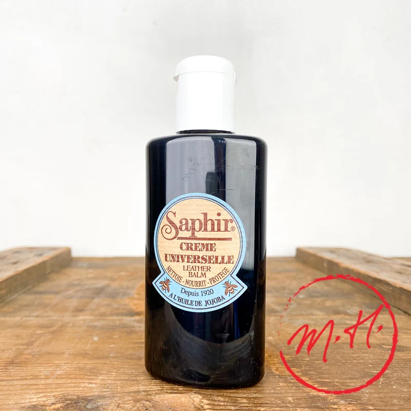 Crème universelle noire pour le cuir Saphir