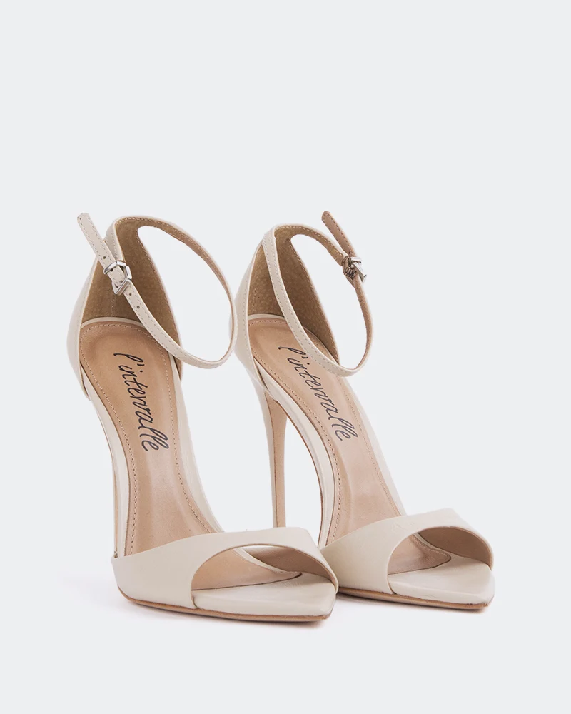 Cristiana Beige Leather
