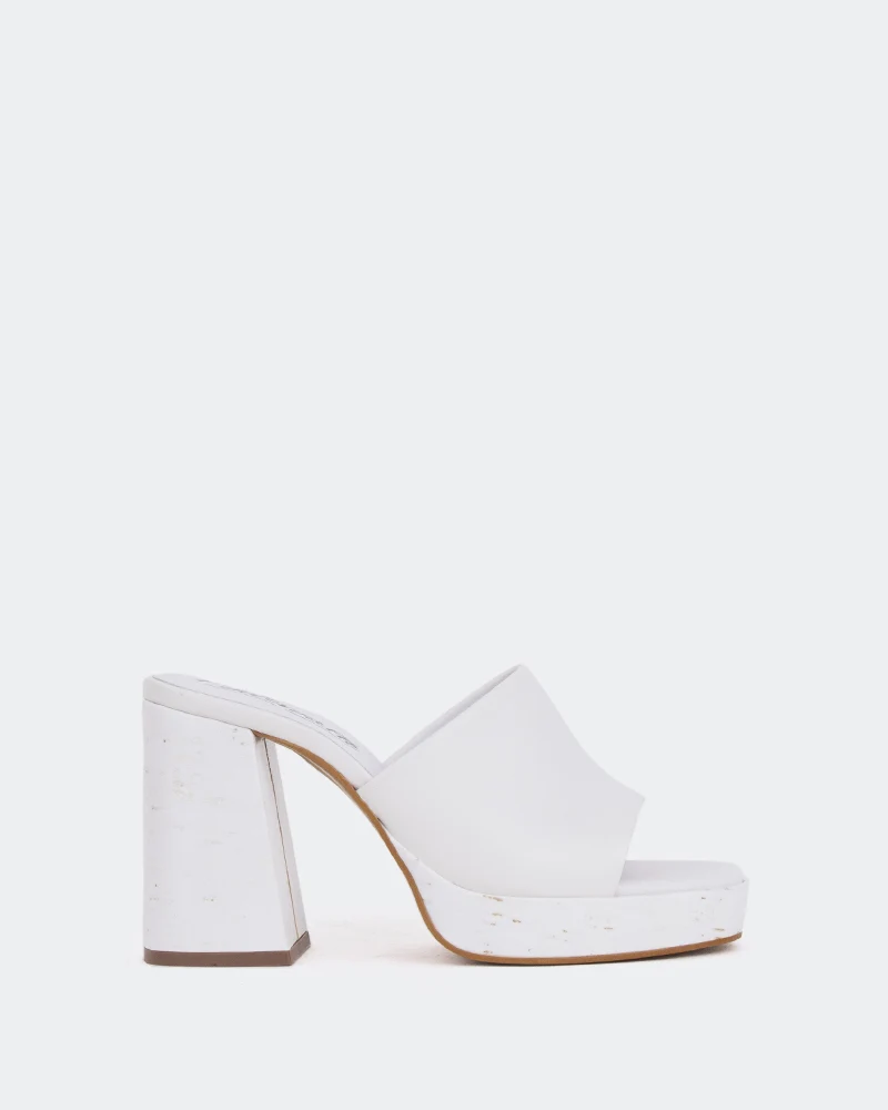 Tarot White Leather/Cuir Blanc