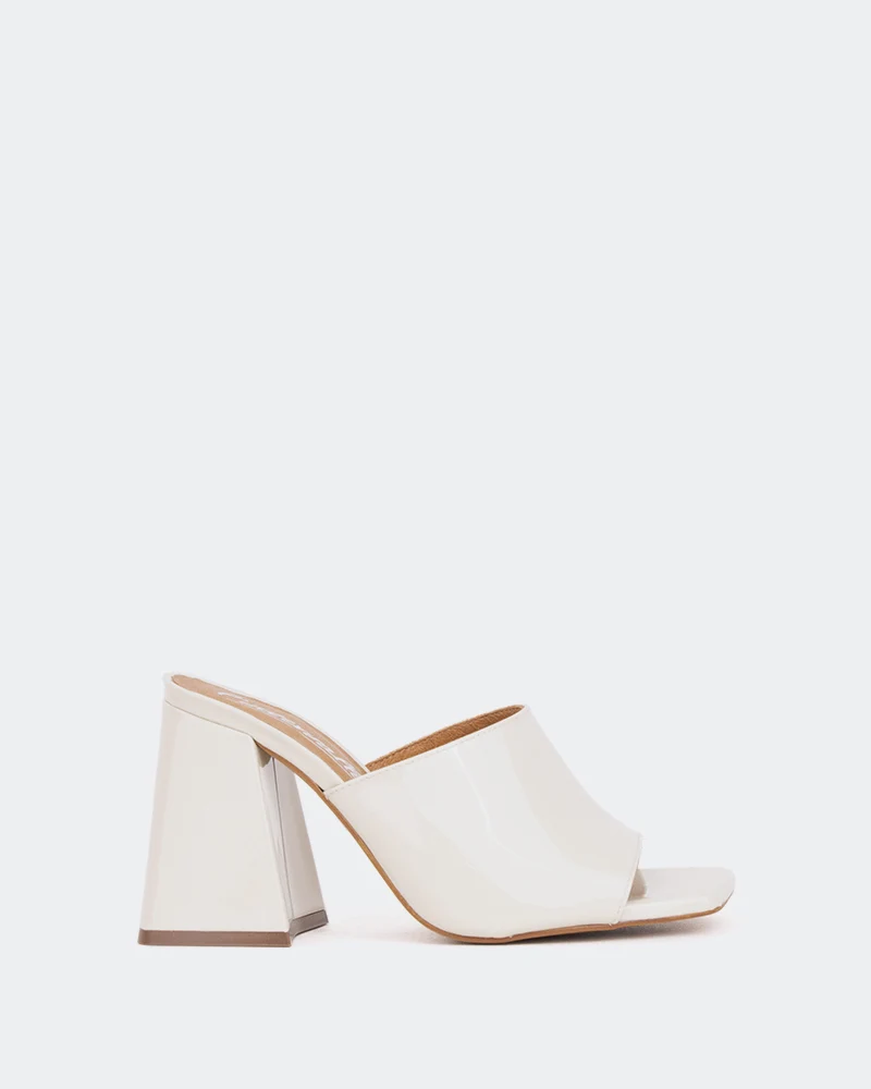 Herrera Off White Patent/Ver.Blanc Cassé