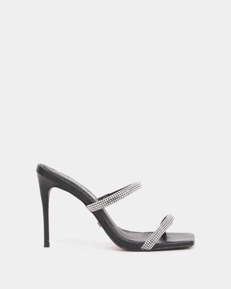 Tinsley Black Leather