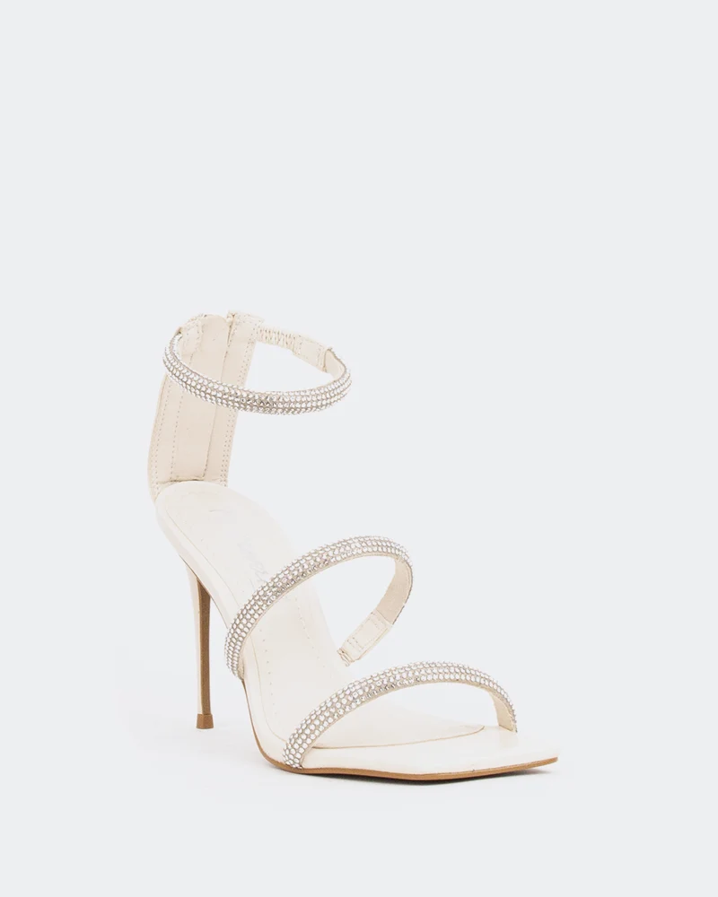Shamari Off White Leather