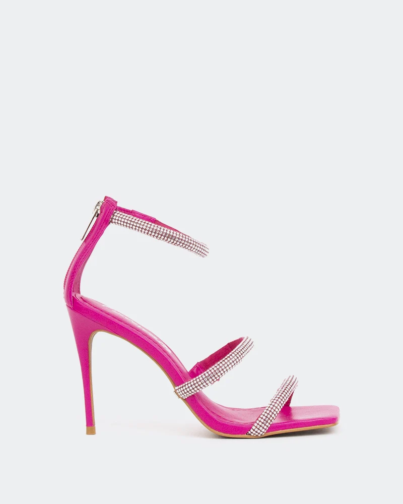 Shamari Fucshia Leather