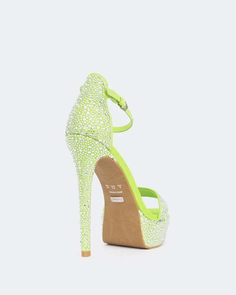 Rinna Green Suede