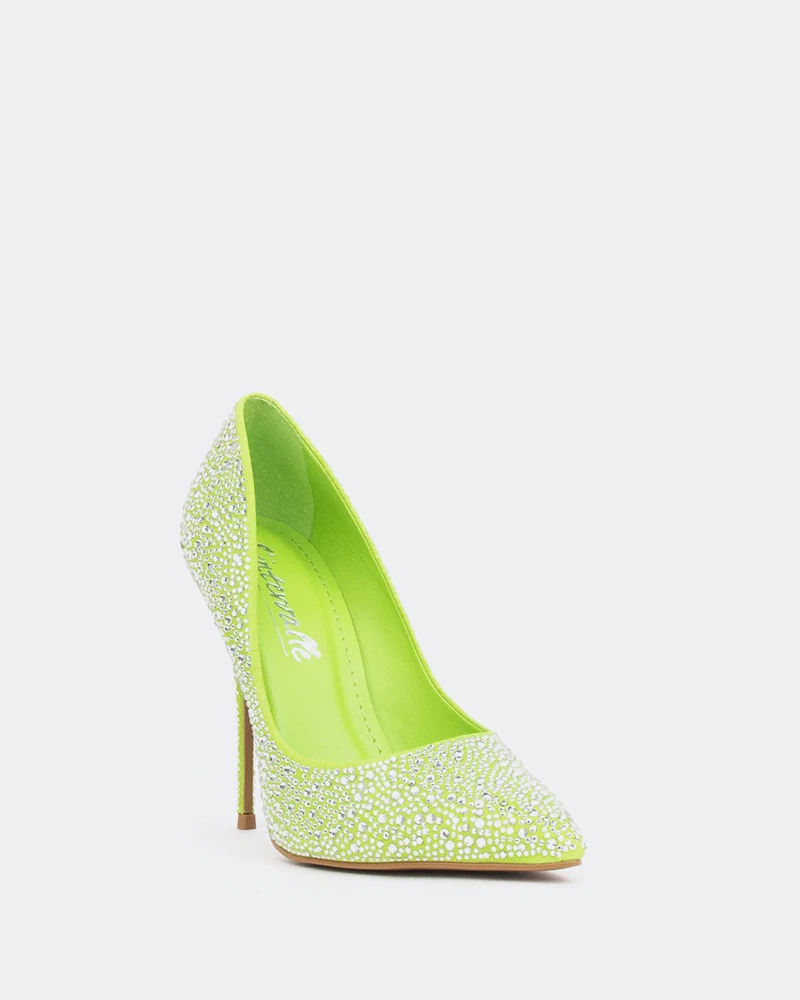 Hilton, Green Suede/Suède Vert