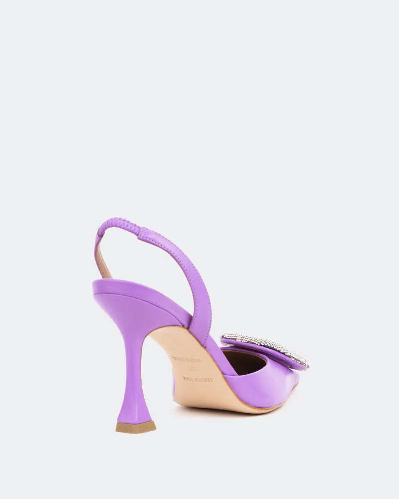 Mayta Purple Leather