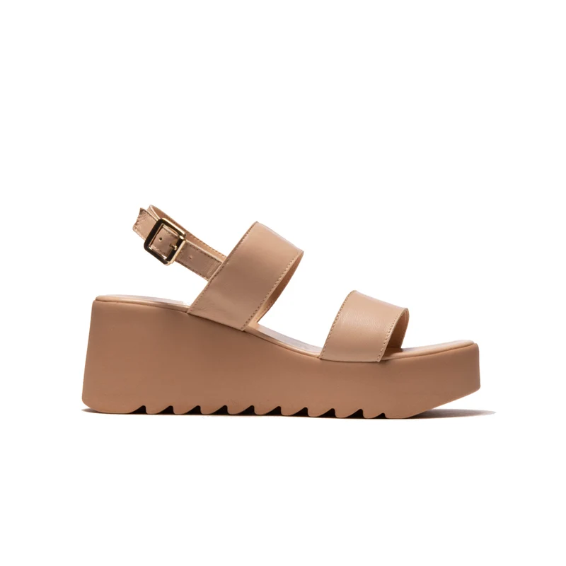 Pisa Nude Leather