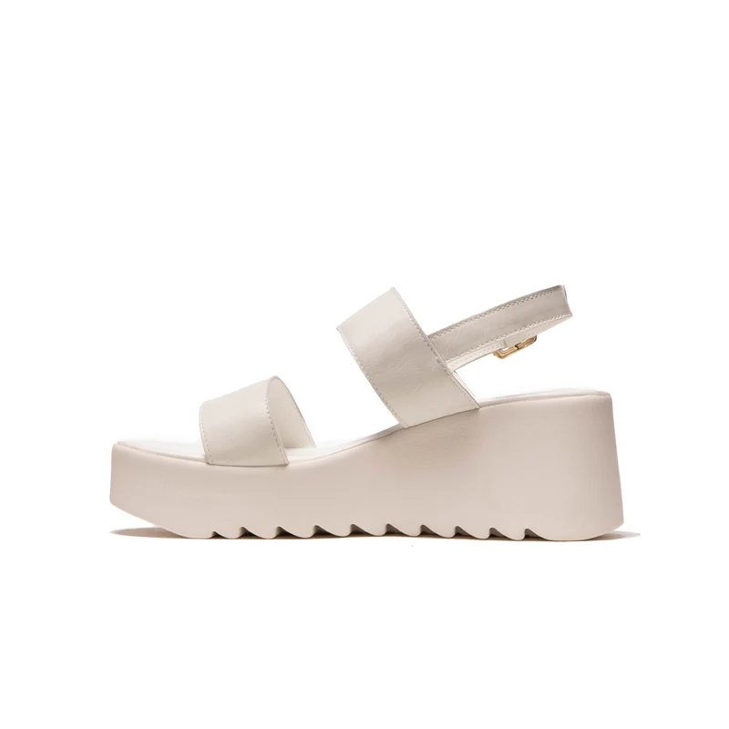 Pisa White Leather