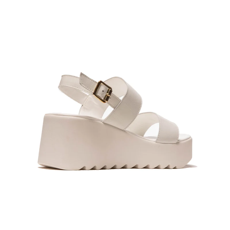 Pisa White Leather