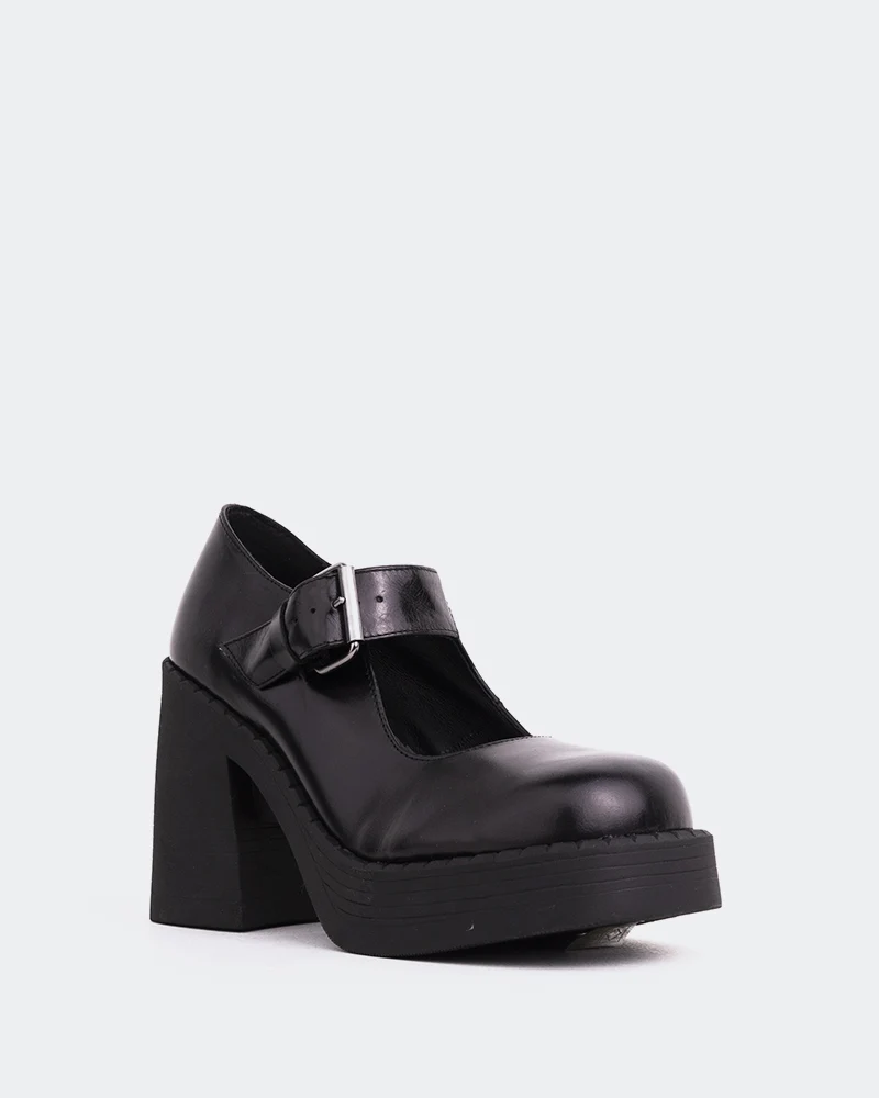 Damelio Black Leather