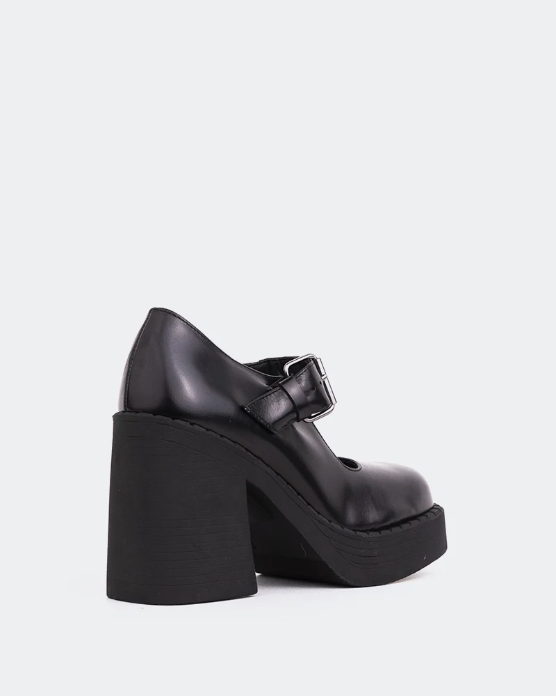 Damelio Black Leather