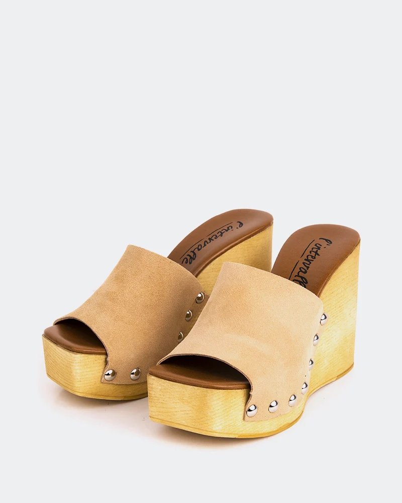 Emeline Nude Suede