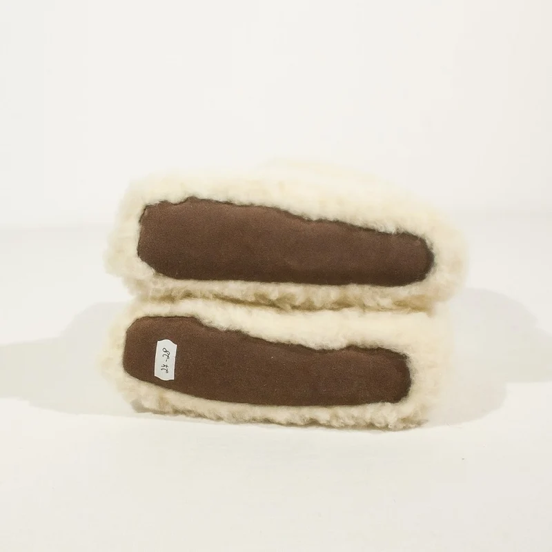 Chaussons pieds de mouton