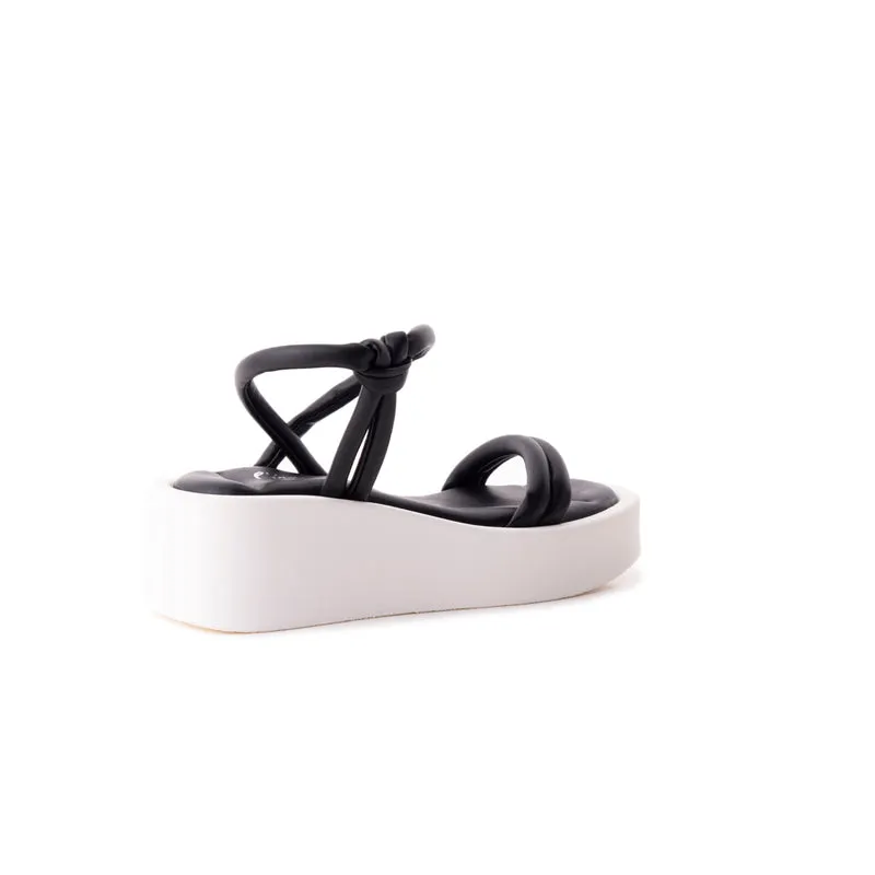Yumiko Black Leather