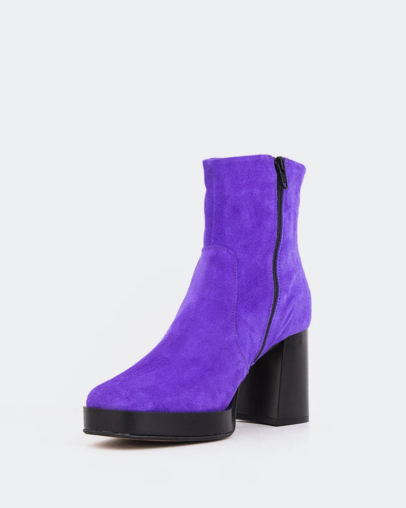 Condotti Purple Suede