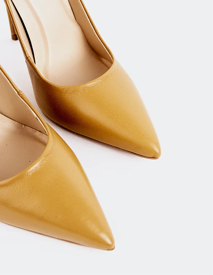 Teeva Camel Leather