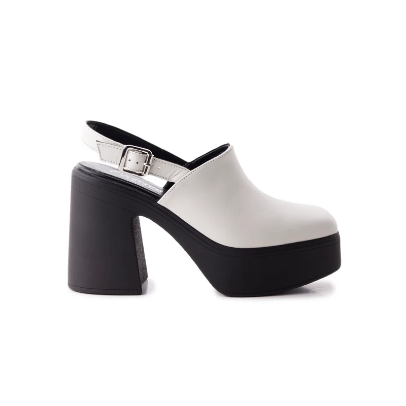 Sabazia Off White Leather