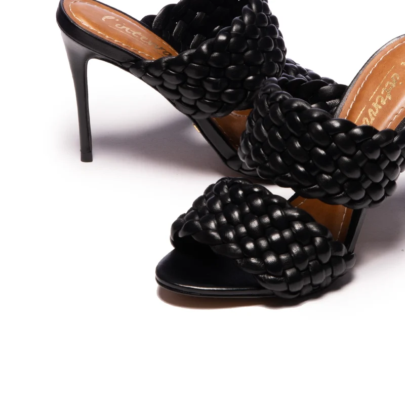Rapunzel Black Leather