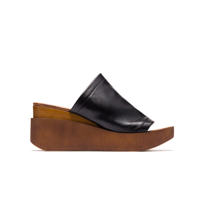 Ophelia Black Leather