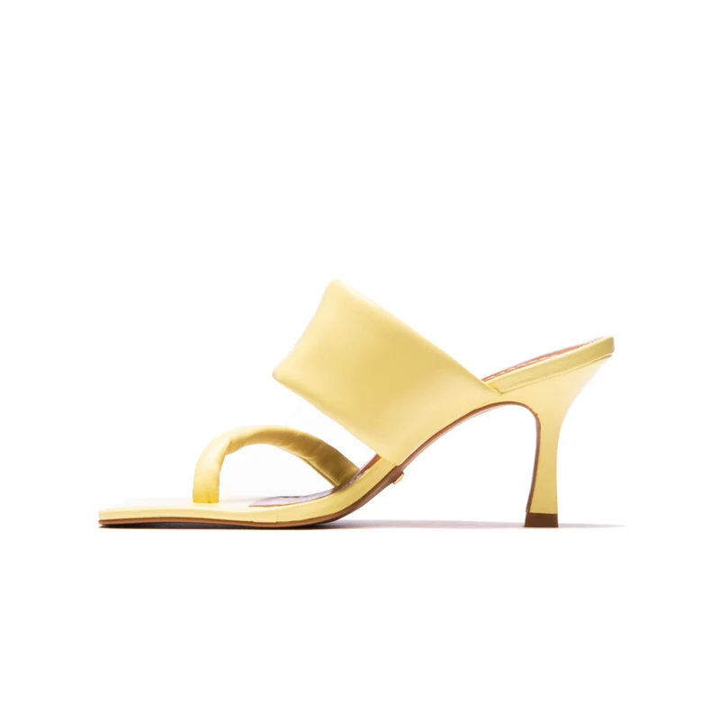Jet Yellow Leather