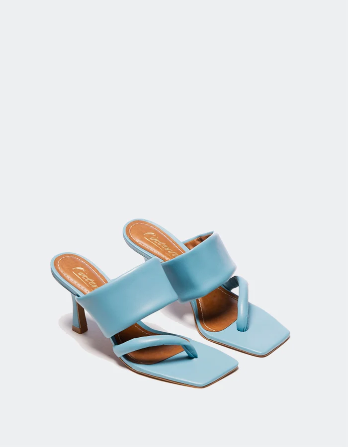 Jet Blue Leather