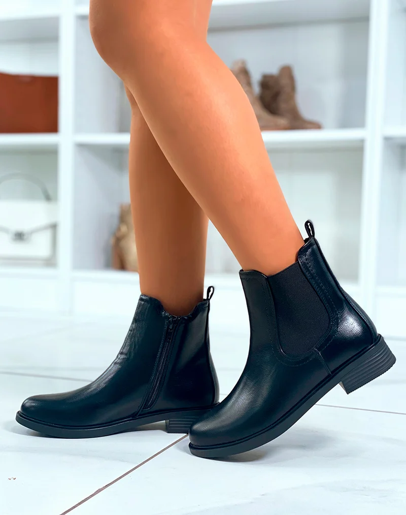 Bottines Chelsea noire